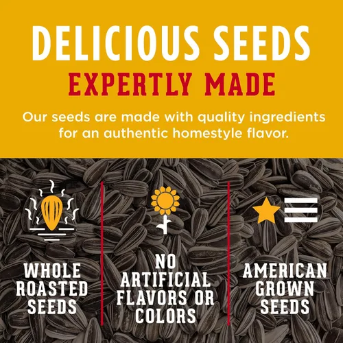 Vista 6 de DAVID Seeds Semillas de girasol jumbo saladas y tostadas con sabor a tocino a macarrones con queso, aperitivo apto para dieta cetogénica, bolsas