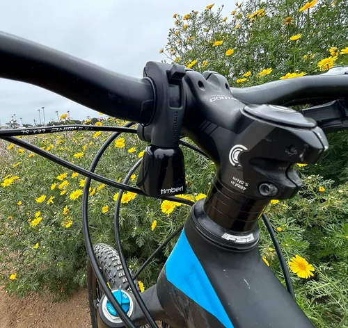 Vista 5 de Timbre para Bicicleta de Montaña Timber - Modelo Yew! con Perno de Atornillado - Timbre MTB Multiusos con Modos Duales