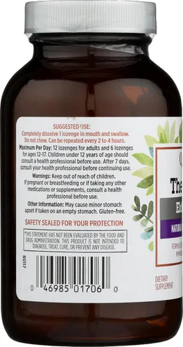 Vista 5 de Quantum Health TheraZinc Pastillas de saúco, hechas con gluconato de zinc para apoyo inmunológico, 60