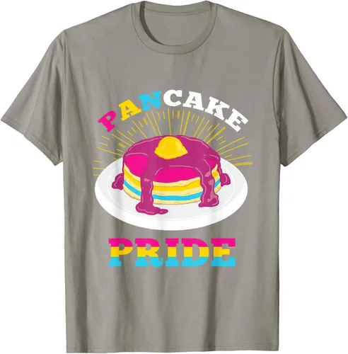 Vista 8 de Pancake Pride Pan Pride Camiseta Negro
