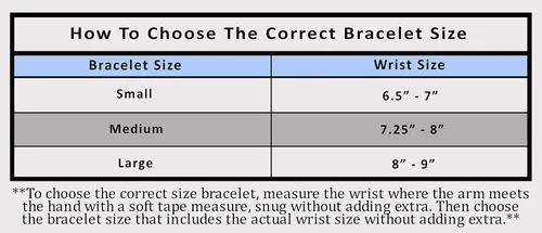 Vista 2 de Pulsera magnética de cobre, para hombres y mujeres Imanes de alta potencia, brazalete ajustable, diseño de ondas