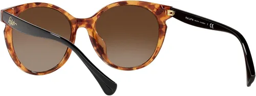 Vista 6 de Ralph by Ralph Lauren Women's Ra5285u Universal Fit Round Sunglasses