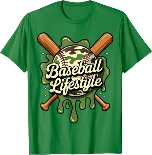 Vista 60 de Baseball Life Style 101 Apparel Youth Drip Baseball Boys Kid Camiseta