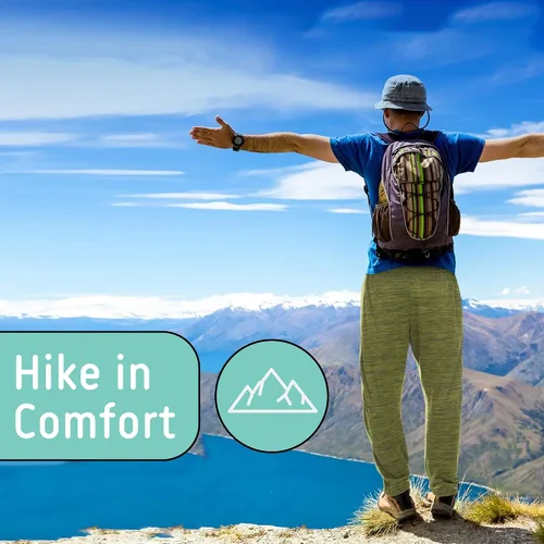 Vista 4 de Paquete de 3 pantalones deportivos para hombre con bolsillos, pantalones deportivos para hombre, pantalones de entrenamiento de ajuste seco