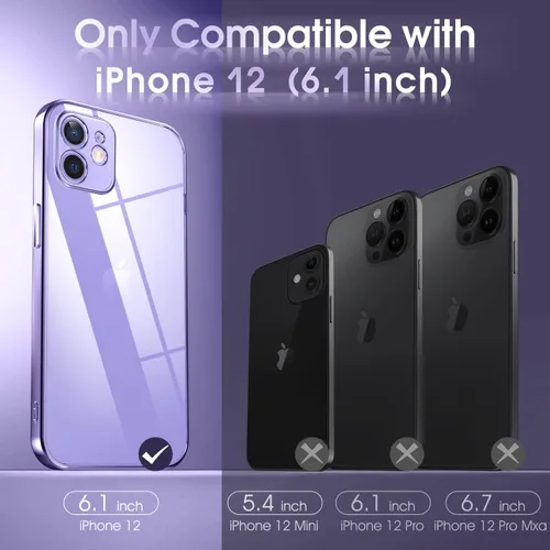 Vista 461 de Supdeal Funda cristalina transparente para iPhone 11, [No se amarillea] [Protección de la cámara] [Probado contra caídas de grado militar] Funda