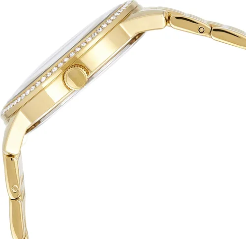 Vista 3 de Guess W0573L2 - Reloj analógico de cuarzo para mujer color dorado