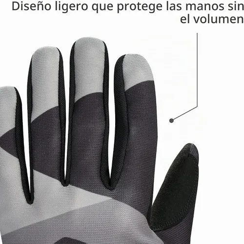 Vista 2 de Guantes de levantamiento de pesas Shield Protect para hombre, talla L, color negro