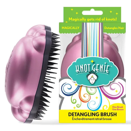 Vista 22 de Knot Genie, Cepillo para desenredar el cabello, Azul