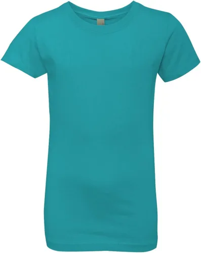 Vista 11 de Next Level Camiseta de punto acanalado de princesa para niñas grandes