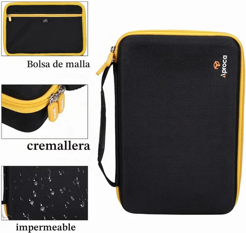 Vista 7 de Aproca Funda compatible con sierra de calar DEWALT 20V MAX XR (DCS334B), bolsa portátil de almacenamiento para accesorios (solo funda)