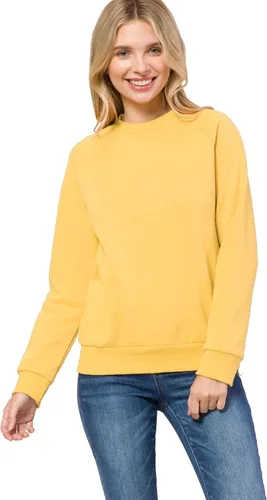 Vista 84 de MixMatchy Sudadera básica suave y cómoda de forro polar con cuello redondo para mujer