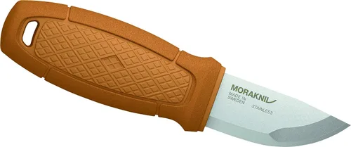 Vista 9 de Cuchillo con hoja de acero inoxidable Morakniv Eldris y vaina de plástico
