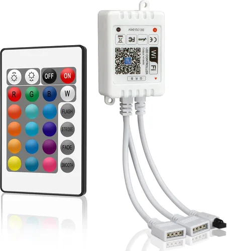 Vista 12 de Control remoto de Bluetooth para las tiras LED del RGB de SMD/de la MAZORCA