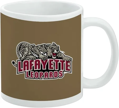 Vista 319 de Taza de cerámica con el logotipo principal de la Universidad Rider, taza de regalo novedosa para café, té y bebidas calientes, 11oz, blanca