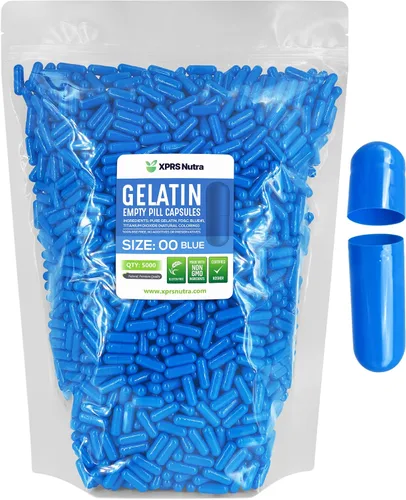 Vista 36 de XPRS Nutra Cápsulas vacías tamaño 00 – 100 cápsulas vacías de gelatina – Pastillas de relleno de cápsulas de bricolaje – Cápsulas de gel rellenables