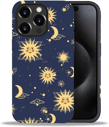 Vista 31 de DAIZAG Funda compatible con iPhone 11, hermoso color arena, patrón completo, carcasa rígida híbrida de plástico TPU + funda de protección