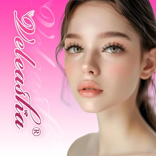Vista 7 de Veleasha Pestañas postizas de manga puntiagudas, 100% hechas a mano, aspecto natural, pestañas postizas ligeras con banda transparente suave