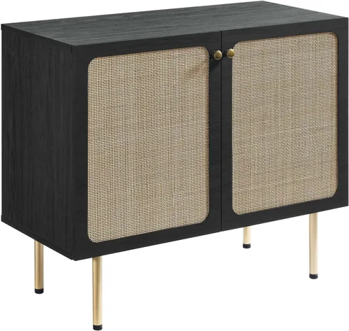 Vista 4 de Modway EEI-6200-BLK Chaucer Accent Armario, negro