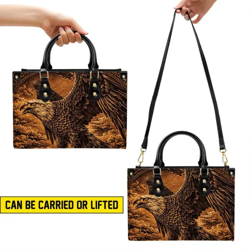 Vista 7 de Novedosa colección de bolsos de cuero de arte animal con bolso a juego, bolsa de mano vintage de vida silvestre, regalo para mujer