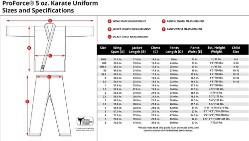 Vista 2 de Pro Force 5oz. Uniforme de estudiante ultraligero
