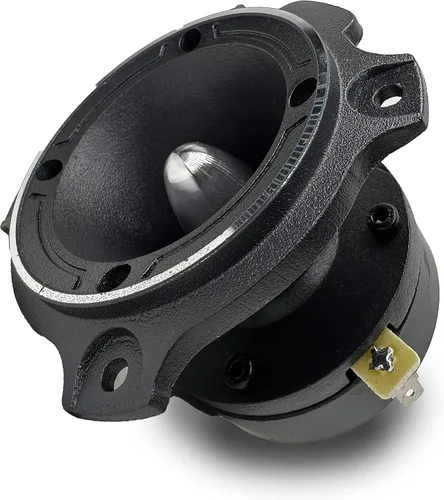 Vista 4 de Gravity 3X WZ40TWBK 3600 vatios de manejo de potencia máxima Warzone Series Heavy Duty Titanium Super Tweeter Altavoz de 4 ohmios marco negro - 2ª