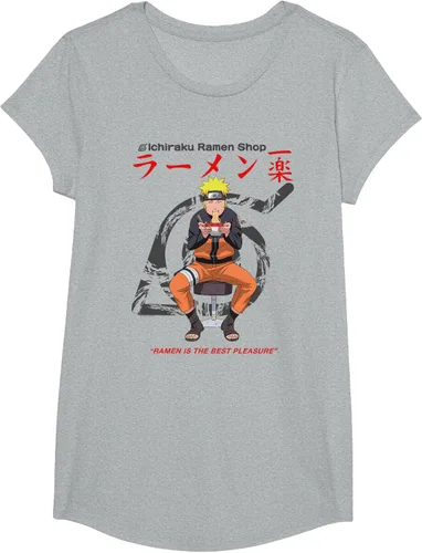 Vista 17 de Naruto Camiseta de anime Shippuden Ichiraku Ramen Shop Naruto Blanco