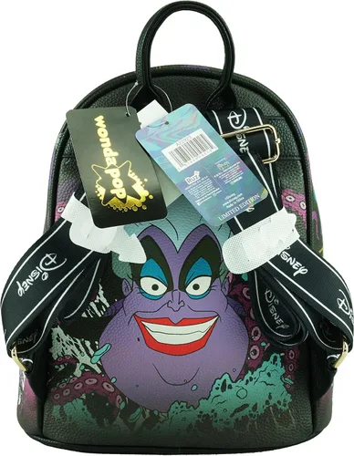 Vista 5 de Wondapop Disney Ursula - Mini mochila de piel vegana de 11 pulgadas