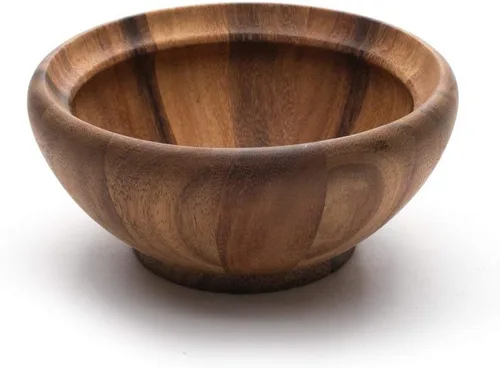 Vista 14 de Ironwood Gourmet Ensaladera de madera extra grande, madera de acacia, 12 x 12 x 7.25