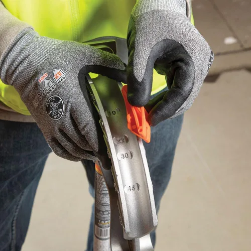 Vista 5 de KLEIN TOOLS 51606 Doblador de conductos de aluminio de montaje completo, 1/2-pulgada EMT, pedal ancho para alimentos, símbolos de referencia