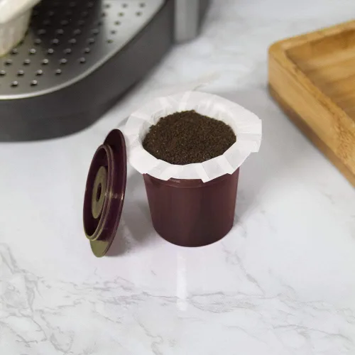Vista 5 de Perfect Pod EZ-Cup para cafeteras Keurig 1.0, cápsula de café K-Cup reutilizable de 1 corriente, filtro de café recargable