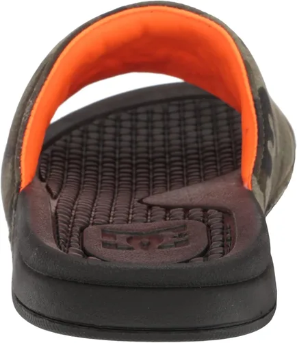 Vista 3 de DC Sandalia de lona para hombre, Negro