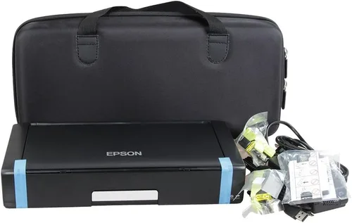 Vista 6 de Hermitshell Estuche rígido de viaje para impresora móvil inalámbrica Epson Workforce WF-100/WF-110