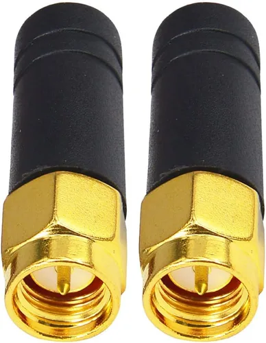 Vista 7 de onelinkmore Antena WiFi de 2,4 GHz RP-SMA hembra dipolo látigo paquete de 2