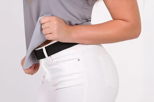 Vista 4 de The InfinityBelt Cinturón elástico sin hebilla para mujer