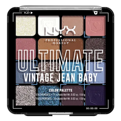 Vista 6 de NYX PROFESSIONAL MAKEUP Paleta de Sombras Ultimate, Paleta de Sombras de Ojos - Edición Festival