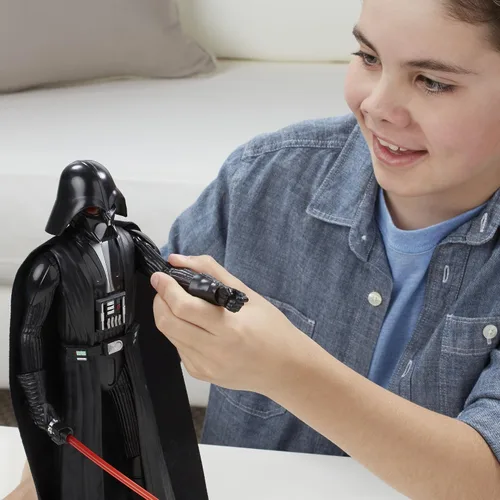 Vista 8 de Star Wars Rebels figura de Darth Vader, duelo electrónico
