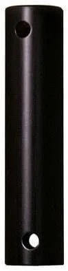 Vista 4 de Fanimation DR1SS-18BLW 18" Varilla descendente de acero inoxidable (1"): Negro