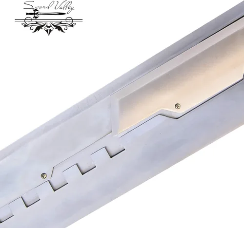 Vista 5 de Sword Valley Buster Sword - Cuchillo de acero Cloud Strife - 51.8 pulgadas/51.2 in - Combinación de hojas desmontables - Hoja de acero inoxidable
