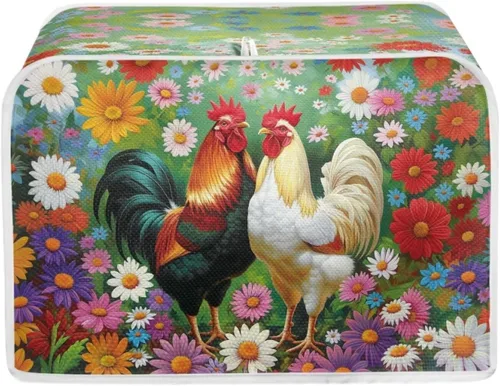 Vista 42 de Mumeson Fundas para tostadoras de café, a prueba de polvo, protección de huellas dactilares, ligeras, cubiertas para horno tostador de 2 rebanadas