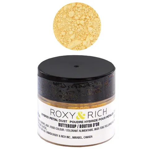 Vista 10 de Roxy & Rich - Polvo híbrido de pétalos en polvo, color alimentario, volumen de 0.3 fl oz, color azul bebé