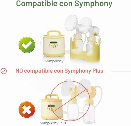 Vista 3 de Maymom Tubos para extractores de leche Medela Lactina, Symphony y Pump in
