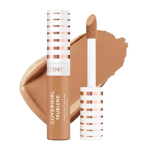 Vista 25 de COVERGIRL TruBlend Undercover Corrector, Edificable, Cobertura Completa, 24 Horas de Duración, Acabado Mate - L150 Porcelana