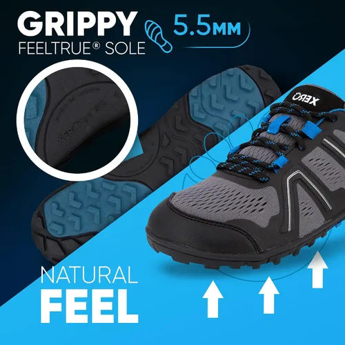 Vista 5 de Xero Shoes Tenis de correr Mesa Trail para mujer, ligeros, descalzos