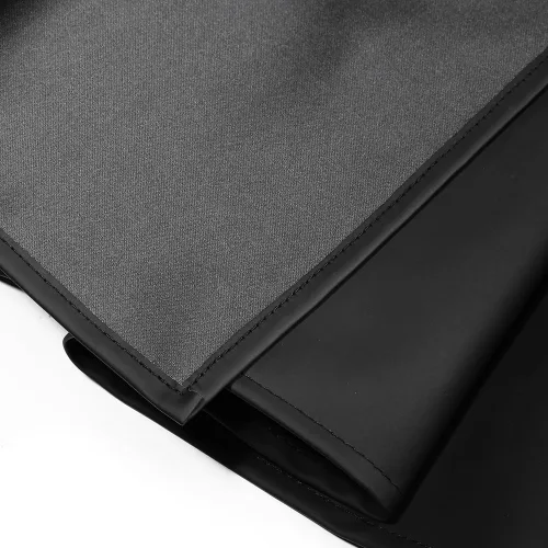 Vista 8 de Delantal de goma y vinilo VWELL de 41.5'' impermeable para hombres y mujeres, delantal para lavavajillas, delantal químico para trabajo