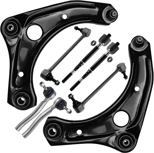 Vista 173 de Detroit Axle - Kit de brazos de control de extremo de 8 piezas para Toyota 2001-2003 Highlander 2002-2003 Camry Lexus ES300, 2 conjuntos de brazos