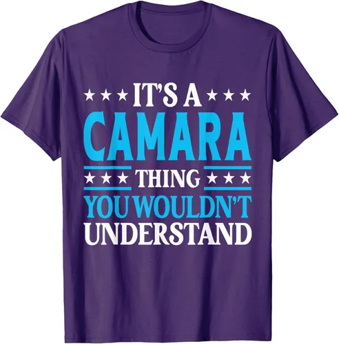Vista 20 de It's A Camara Thing Surname Funny Family Last Name Camara T-Shirt