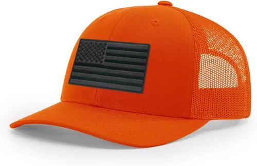 Vista 243 de Joe's USA Richardson 112 - Gorras de camionero con parche gráfico personalizado - Gorras estructuradas de cinco y seis paneles Richardson Premium