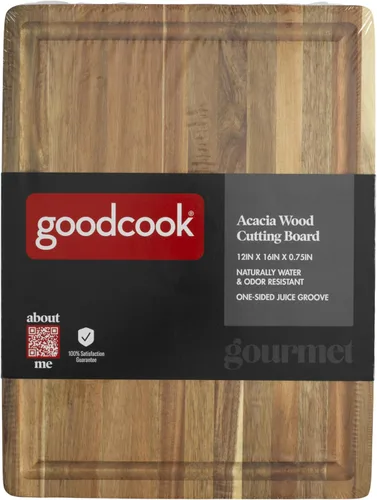 Vista 6 de GoodCook Tabla de cortar Gourmet 16"x12" Acacia