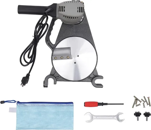 Vista 8 de DYRABREST Máquina de soldadura manual de fusión de tubos de doble anillo de 2.480-7.874 in para tubos de PE/PP/PVC de 2.48 "-7.87", soldador a tope