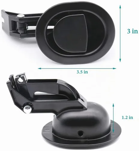 Vista 2 de ttmagic Piezas de repuesto universales de metal resistente para sofá reclinable, se adapta a Ashley, Lazy Boy y la mayoría de las marcas
